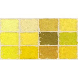 Townsend Diane Terrages Soft Pastels- Set of 12 Yellow Tones