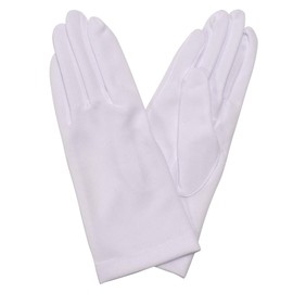 nature et evoluer Men's Antibacterial Gloves, UV Washable, Thin, white