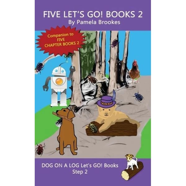 Five Let's Go! Books 2: (Step 2) Sound Out Books