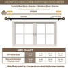 Curtain Rods 32 to 58 Inches (2.6 to 4.8 ft),