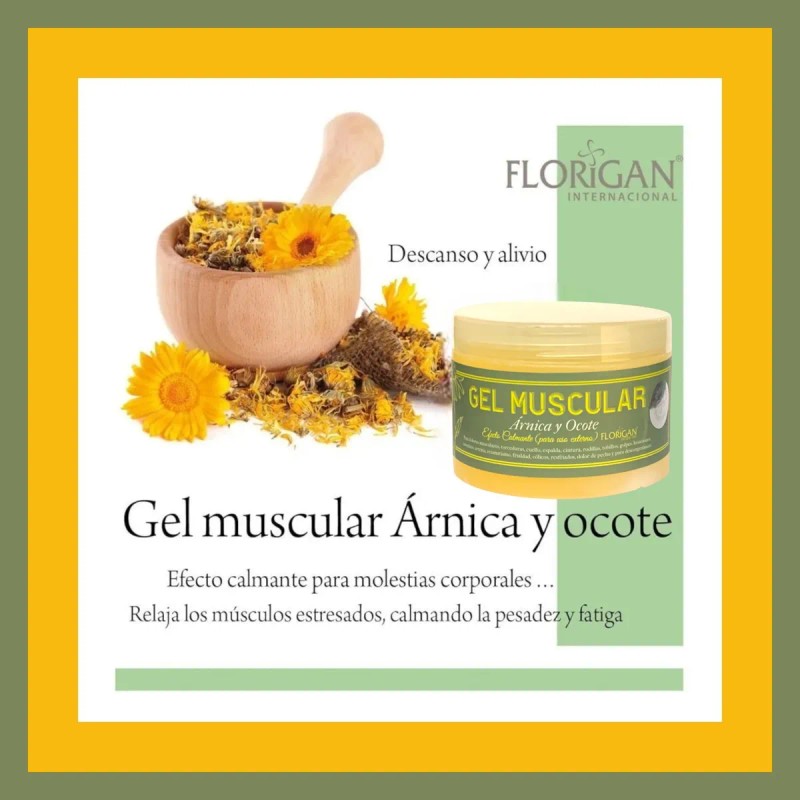 2 Pzas Gel Muscular Efecto Calmante Árnica Y Ocote 350gr