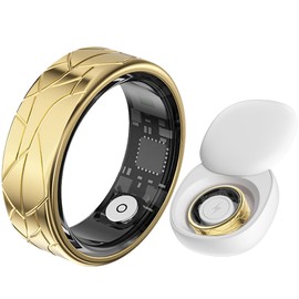 findtime Smart Ring Smart Rings for Men Women Fitness Ring Pedometer Sleep Ring Heart Rate Fitness Tracker Ring Calories Health Sport Smart Ring Android iOS Health Ring Heart Rate Monitor