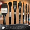 Silver Brush Limited 3000S6 Black Velvet Round Brush for Watercolour,
