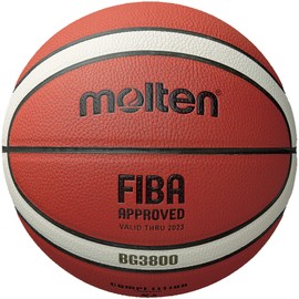 Molten BG3800 Series, Baloncesto para Interiores y Exteriores, Aprobado por Fiba, Talla 5