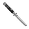 1PC Stainless Steel Switchblade Spring Pocket Oil Hair Comb Foldable