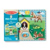 Melissa & Doug Pets Wooden Peg Puzzle (8 pcs)