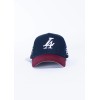 Hype Reference LA "Kill The Hype" Style Snapback Powder Navy/Maroon