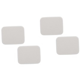 Healeved 4pcs Foundation Sponges with Travel Case Dry-wet Style Cosmetic Powder Puff for Makeup Application for Compact Powder and Loose for Use