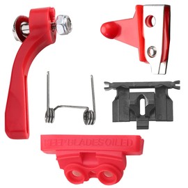 WAHFOX Accesorios para cortapelos con palanca de ajuste, interruptor de alimentación, tensión de resorte y seguidor de leva para adaptarse a cortapelos Wahl Magic Clip 8148/8504/8591/1919 pieza de reparación