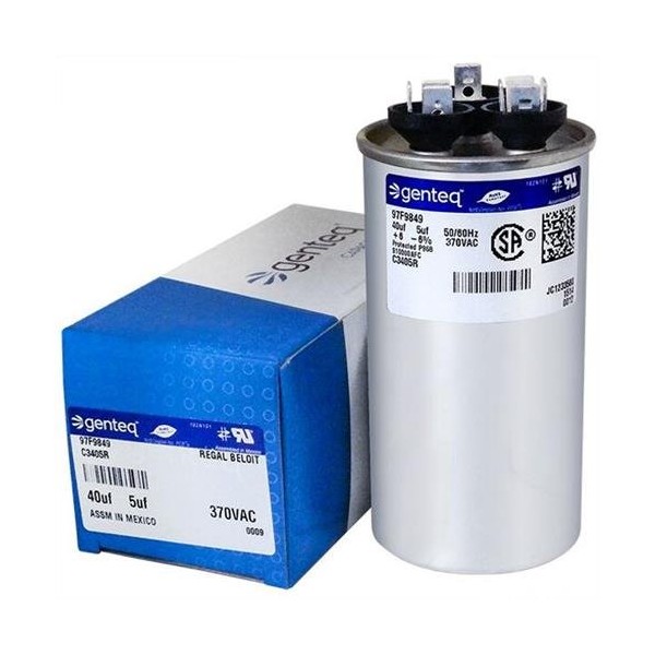 Upgraded Replacement for Lennox Armstrong Ducane Round Capacitor 40/5 370