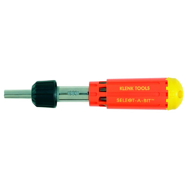 Klenk DA86450 Select-A-Bit Ratcheting SPEED Driver with 16 Bits