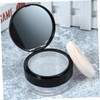 Mikinona 1pc Makeup Powder Container Puff Portable Empty Powder Case
