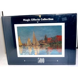 Magic Effects Collection; Regatta At Argenteuil, 500 Piece Jigsaw Puzzle.