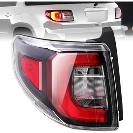 LED Tail Lights Compatible With GMC Acadia 2013 2014 2015 2016 Acadia Limited 2017 Left Driver Side LED Rear Tail Light Replace 84051375-PFM Tail Lights (Not Include Bulb)