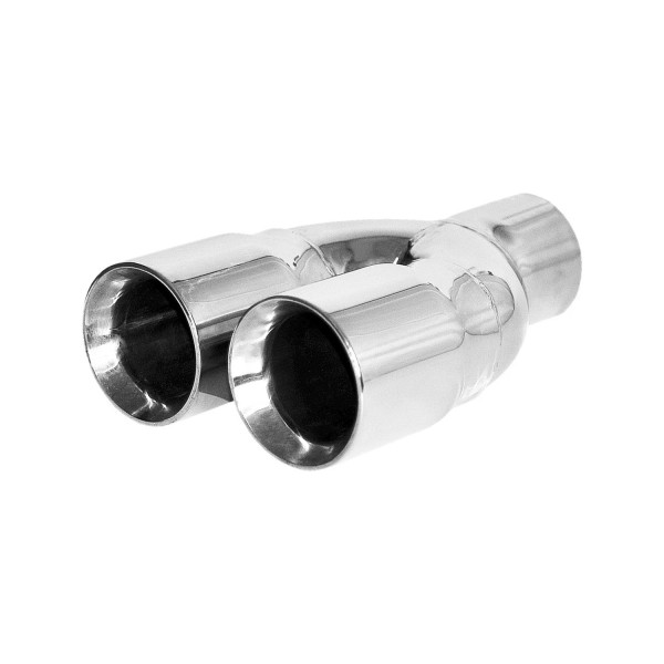 Street Style Brand New Polished Stainless Double Wall Dual Round