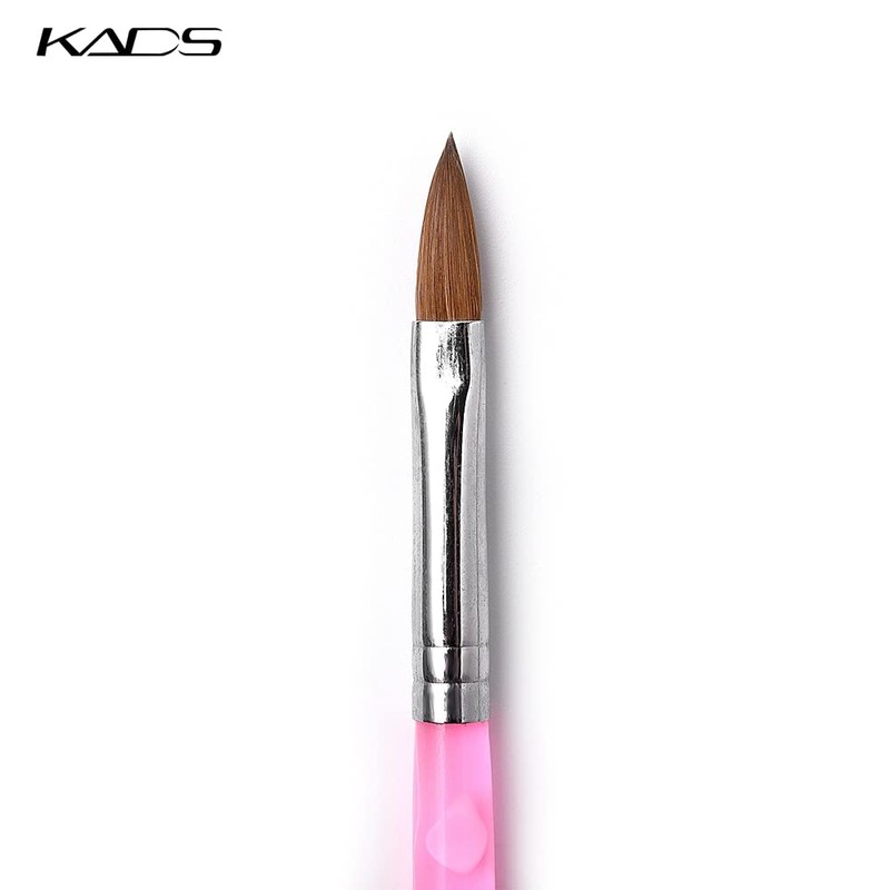 KADS Acrylic Nail Brushes 10pcs 8# Kolinsky Brush Nail Art