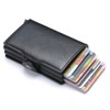 Munixi Credit Card Holder Leather Slim Wallet RFID Blocking Pop