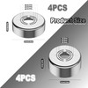 Yicoovey 8 Piece Adjustable Chrome ABS Pipe Cover Set for