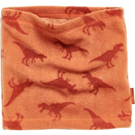 Playshoes Unisex Children's Fleece Tube Scarf Winter Scarf, Dinosaurs