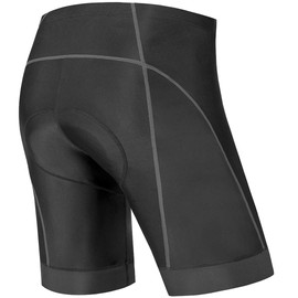 qualidyne Men's Bike Cycling Shorts, Bicycle Biking Riding Shorts, 3D Padded Half Pant -Quick Dry & Comfy