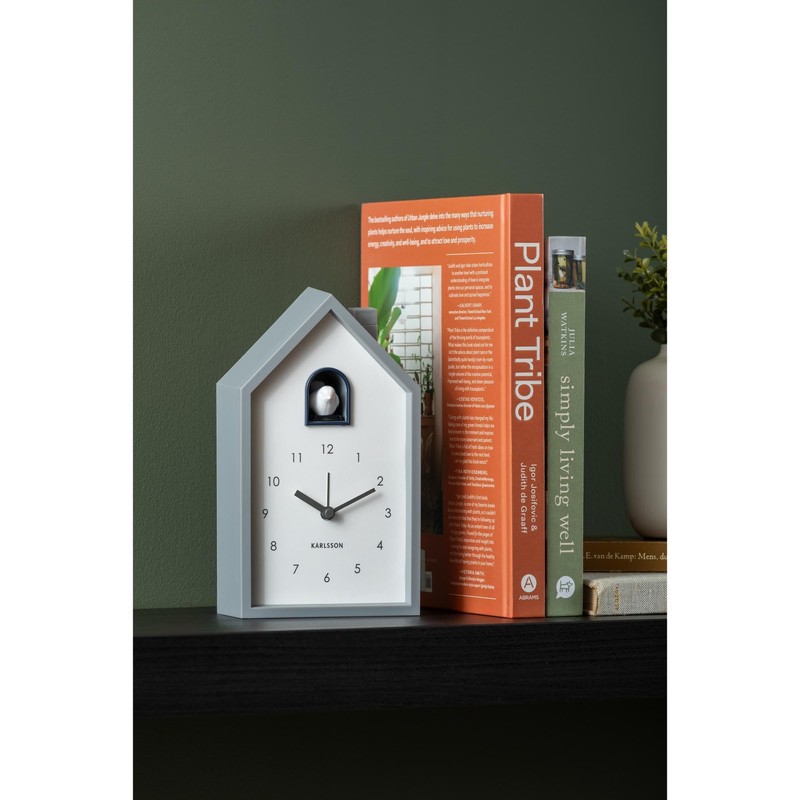 Karlsson Modern Cuckoo Alarm Clock 12 x 6 x 20