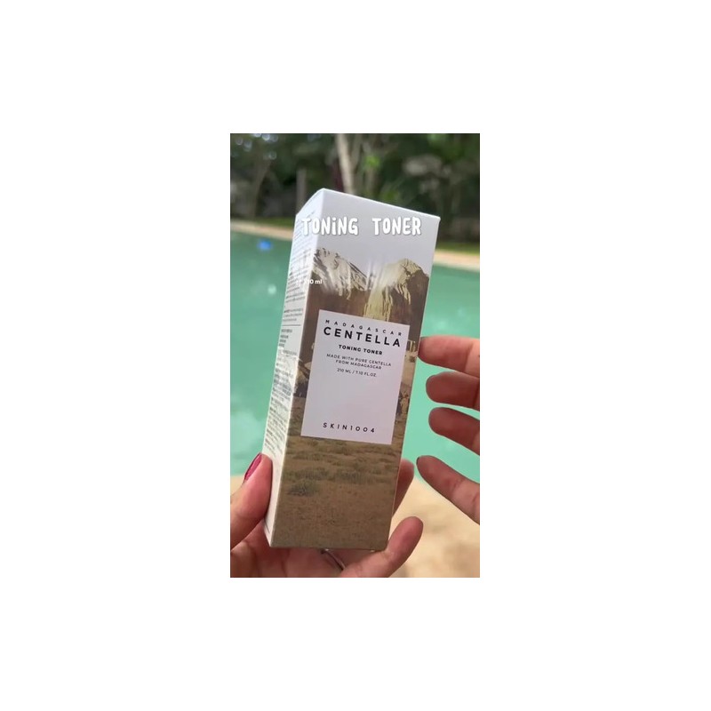 Madagascar Centella Skin1004 210ml Tónico Hidratación Fresca Centella Toning Toner,