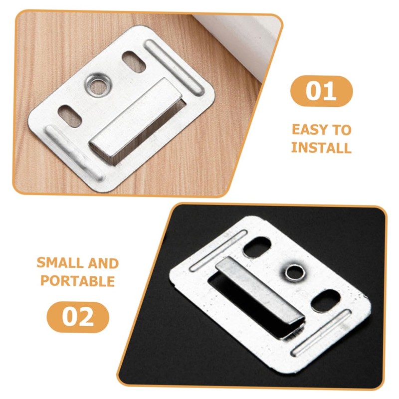 COHEALI 200pcs Wall Panel Buckle Clamp for Integrated Wall Panel