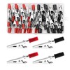 VooGenzek 60 PCS Metal Alligator Clips Electrical Test Clamps, Electrical