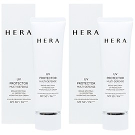 Hera UV Protector Multi Defense 50ml x 2 Non-whitening sunscreen / 헤라 UV 프로텍터 멀티 디펜스 50ml x 2개 백탁없는선크림