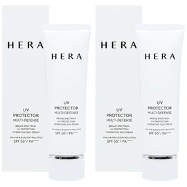 Hera UV Protector Multi Defense 50ml x 2 Non-whitening sunscreen / 헤라 UV 프로텍터 멀티 디펜스 50ml x 2개 백탁없는선크림