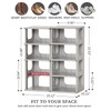 HAIXIN 10 Tier Narrow Shoe Rack, Shoe Rack for Closet,