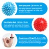 YANGTSUNG Spiky Massage Balls, Fascial Massage Ball for Plantar Fasciitis,