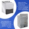 ANMINY Washing Machine Cover for Top Front Load 2 Pack,