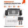 Switch 2 Grip Case, Dockable Protective Cover with Screen Protector