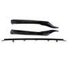 3PCS Front Lower Car Grille Molding Trim Kit Compatible for