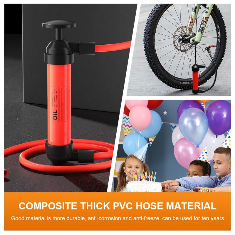 HEVLE Multi-Use Siphon Pump Fluid Transfer Pump, Siphon Fuel Transfer