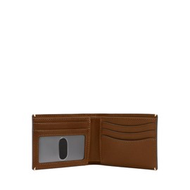 Fossil Wallet for Men - Westover Leather Card Holder Ml4585001 - 2.7" L x 1/4" W x 4" H, brown