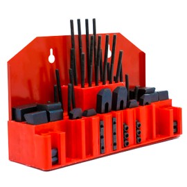 LLDSIMEX 52Pc T-Slot Clamping Kit Mill Machinist Set Table Slots: M8