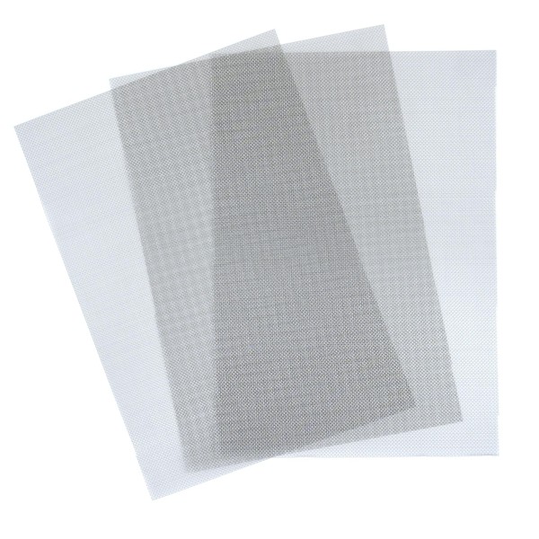 3 PCS 304 Stainless Steel Woven Wire Mesh Sheets 20