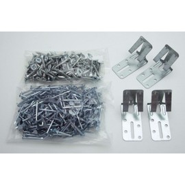 Wakai Sangyo 1170RKL Window Frame Fixing Hardware Raku Frame Light Set of 100