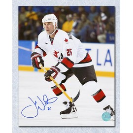 Joe Nieuwendyk Signed Team Canada Olympic Hockey 8x10 Photo