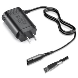 Cargador de repuesto de 12 V para afeitadora Braun S3 S6 S7 S8 S5 S9 S1 cable de carga para serie 1 3 5 6 7 8 9 adaptador de corriente de pared para Braun Electric Razor Trimmer 340 3040s 390cc 720
