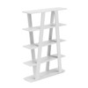 Dollhouse Shelf Miniature Furniture Bookshelf 1/12 Scale Wooden Storage Rack