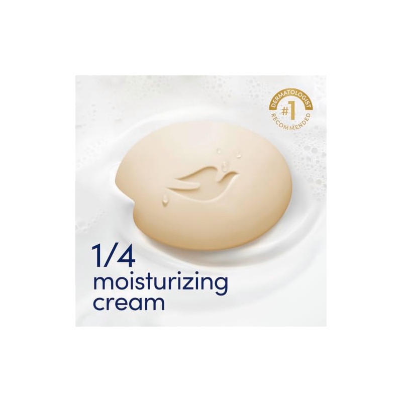 Dove Beauty Bar, Shea Butter, 4 oz, 8 Bar