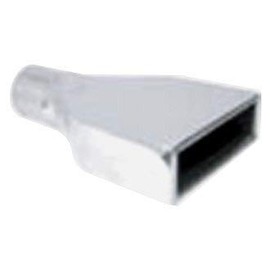 Jones Exhaust JST027G - Stainless Steel Camaro Style Straight Cut Polished Exhaust Tip (2.5" Inlet)