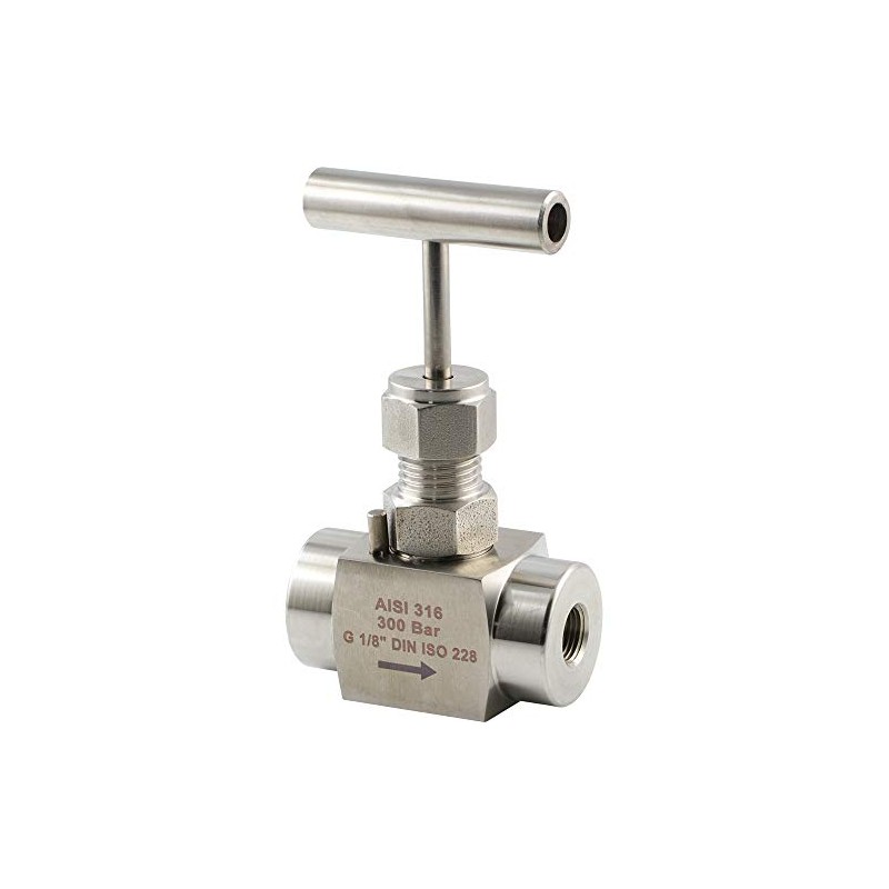 Fittingteile Stainless Steel Needle Shut-Off Valves with Internal Thread up