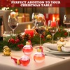 18 Pcs Fillable Ball Ornaments,Round,50 Ml,100 ml