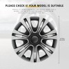DREAMIZER R15 Car Wheel Cover Hubcaps Clip Vehicle Tire Caps