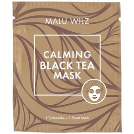 Malu Wilz Calming Black Tea Mask, Soothing Moisturising Face Mask, Face Care Against Irritated Skin with Hyaluronic Acid and Black Tea