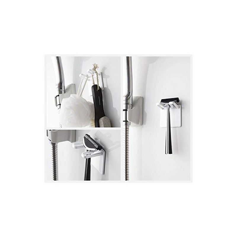 Yamazaki Industries Mist 4714 Magnetic Bathroom Razor Holder, White, Approx.